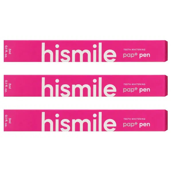 3 Pack - Hismile Pap+ Teeth Whitening Pen 3ml Hismile